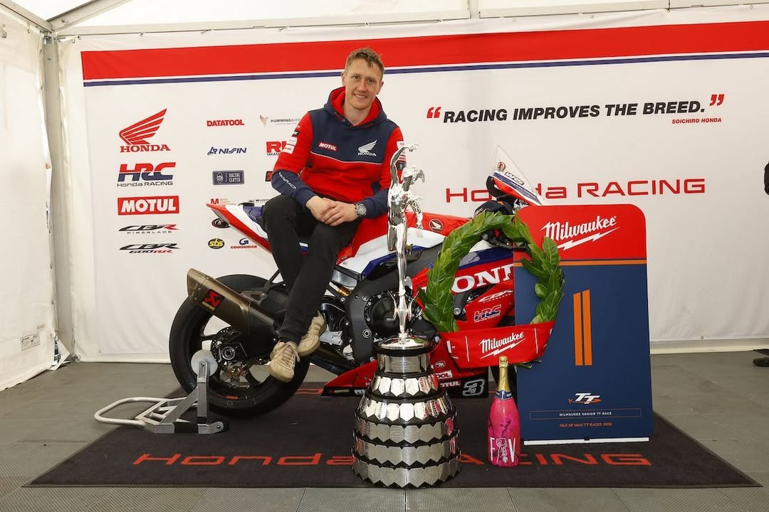 SBS Tributes the Mountain: Clean Sweep Across the Podium at the 2026 Isle of Man TT